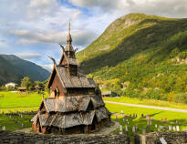 Visit the famous Stave Church in Gol.