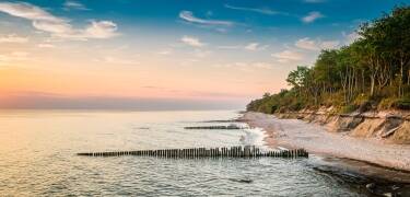 Go on a holiday at Swinoujscie, just 500m from the Baltic Sea beach.