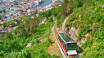 För att uppleva Bergen när den är som bäst, ta Fløybanen till toppen.