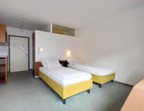Im Hotel Kyriad Vienna Altmannsdorf gibt es 95 modern eingerichtete Zimmer.