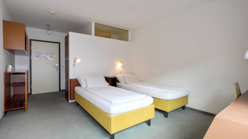 Im Hotel Kyriad Vienna Altmannsdorf gibt es 95 modern eingerichtete Zimmer.