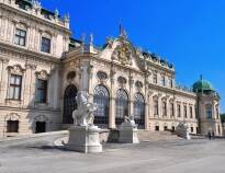 Schloss Belvedere er høyt på listen over de beste attraksjonene i Wien.