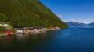 The hotel is located near the longest Norwegian fjord, Sognefjorden.