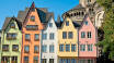 Cologne's charming old town invites you for a pleasant stroll.