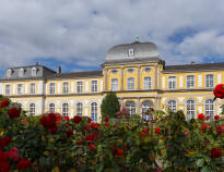 Nær den botaniske hagen bonn og Poppelsdorf slott.