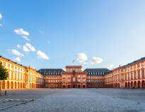 Barockslottet Mannheim Schloss är en av Mannheims mest kända kulturella sevärdheter