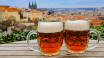 Besøg en af byens mange ølhaver og prøv forfriskende tjekkiske øl.