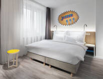 På Comfort Hotel Prague City East inkvarteras ni i bekväma hotellrum.