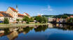 Nyt en herlig ferie på Vltava-elven i den sørlige Tsjekkia.