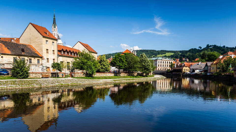 Enjoy a lovely holiday on the Vltava River in the southern Czech Republic.
