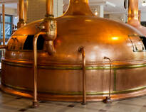 Besøk bryggeriet i Český Krumlov, smak på den lokale ølen og lær mer om dens produksjon.
