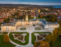 Der Palast Festetics in Keszthely ist einen Besuch wert (nur 8 Min. vom Hotel entfernt).
