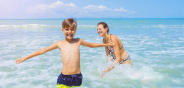 Book your beach holiday in Cecina, known for its beautiful beaches and crystal clear sea.