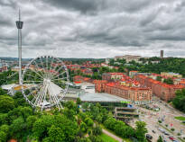 Stay within walking distance of Liseberg, Universum and other attractions.