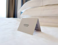 Sov godt: Vælg din egen pude i hotellets pudemenu.