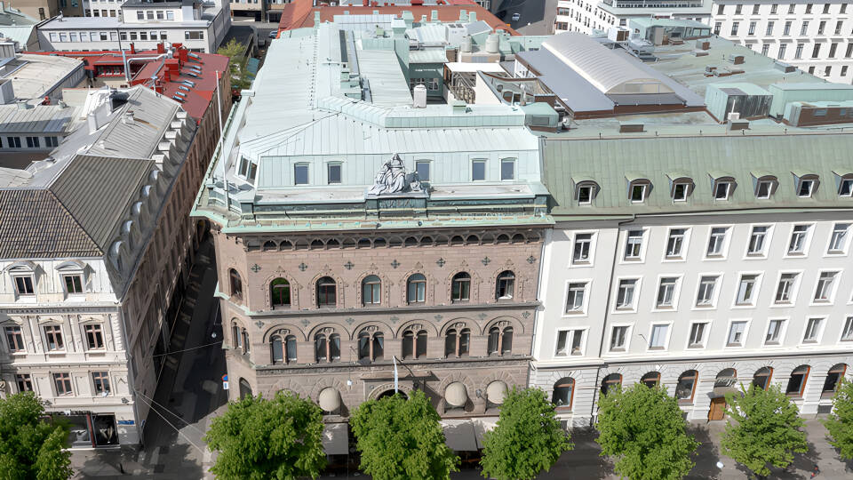 Det 5-stjernede Elite Plaza Hotel ligger i hjertet af Gøteborg.