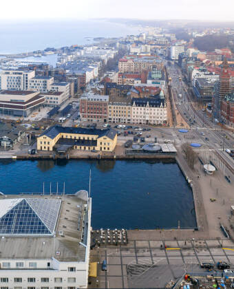 Das Elite Hotel Marina Plaza bietet Ihnen eine schöne und äußerst zentrale Lage in Helsingborg.
