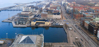 Elite Hotel Marina Plaza har en fantastisk og svært sentral beliggenhet i Helsingborg.