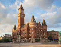 Explore Helsingborg's city centre, sights and monuments in the surrounding area on your holiday.