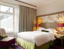 The hotel rooms at Elite Hotel Esplanade Malmö serve as a comfortable base during your stay.