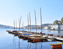 You stay just a short walk from Arendal town centre and the harbour.