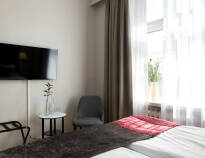 Genießen Sie Ihre komfortable Unterkunft und guten Nachtschlaf im Elite Stadshotellet Växjö.