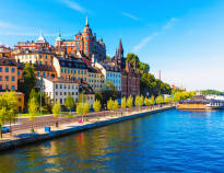 Explore the Swedish capital, its interesting sights and charming neighbourhoods.