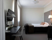 Here you will be accommodated in comfortably furnished standard double rooms.