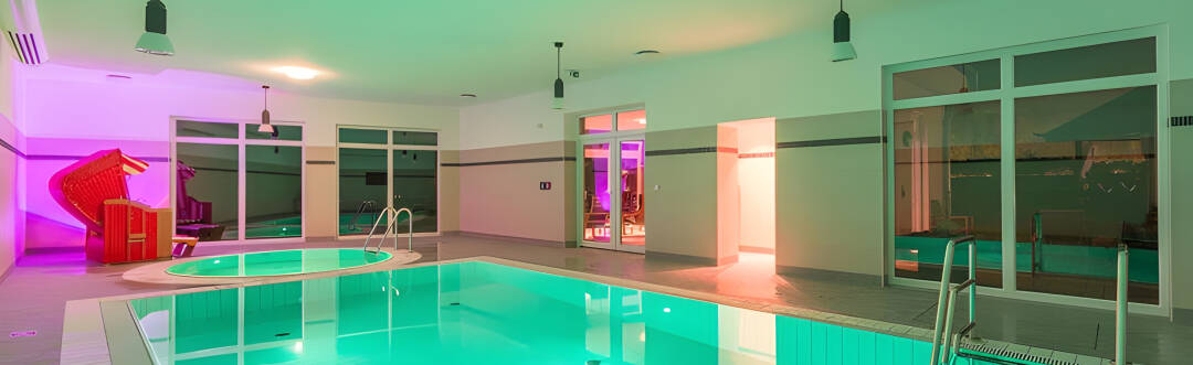 After a day exploring the island, the pool and saunas offer the perfect place to slow down and recharge.