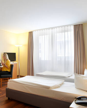 Unwind in spacious modern rooms designed for relaxing city breaks and weekend escapes.