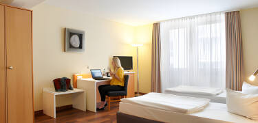 Unwind in spacious modern rooms designed for relaxing city breaks and weekend escapes.