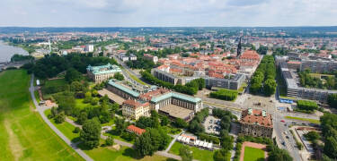 Experience the lively atmosphere of Dresden Neustadt while staying well connected to the city’s top attractions.
