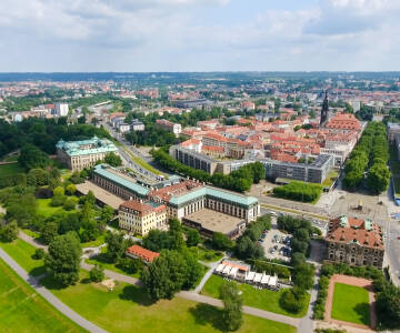 Experience the lively atmosphere of Dresden Neustadt while staying well connected to the city’s top attractions.