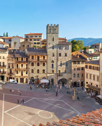 Firenze eller Siena er innen rekkevidde fra hotellet.