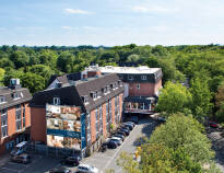 The Stadthotel Munte is located in the countryside, yet not far from the centre.