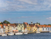 Sønderborg er en sjarmerende, historisk by med mange kulturelle funksjoner, med gode muligheter til å handle.