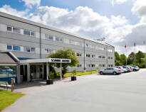 Scandic Odense har 120 parkeringsplatser som erbjuds hotellgäster utan extra kostnad.