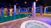 Få ny energi i hotellets store wellnessområde med sauna, pool, dampbad og saltgrotte.