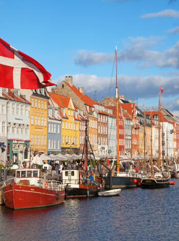 Das Huxley Copenhagen befindet sich in bester Lage, nur 5 Gehminuten vom Nyhavn entfernt.