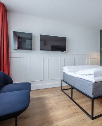 Das Hotel bietet schöne Zimmer. Probieren Sie das "Executive Room" für ein besonders köstliches Erlebnis.