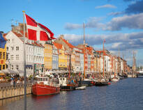 The Huxley Copenhagen is in a great location, just a 5-minute walk from Nyhavn.