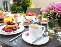 Start dagen godt med en lækker fransk morgenbuffet.