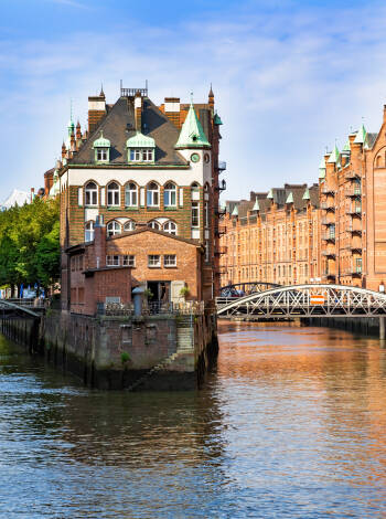 Discover Hamburg’s maritime charm along the Elbe, Alster, canals, and lakes.