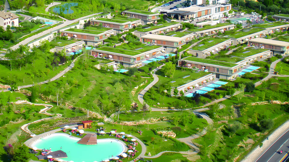 Parc Hotel Germano Suites is located near Bardolino with beautiful views of Lake Garda