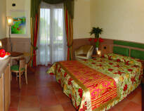 The cosy standard rooms offer a comfortable base for your stay in Italy.