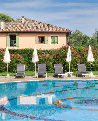 The hotel has two outdoor pools and one indoor pool, where you can really relax and enjoy life.