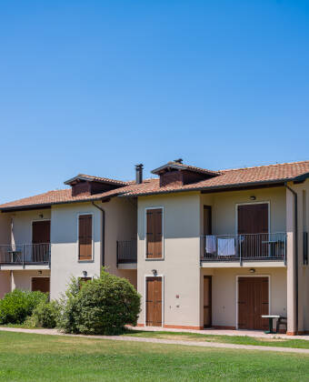 It offers accommodation in apartments for 2-6 people, perfect for a family holiday.