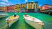 The hotel offers a shuttle to Peschiera town centre, which is a must to explore further.