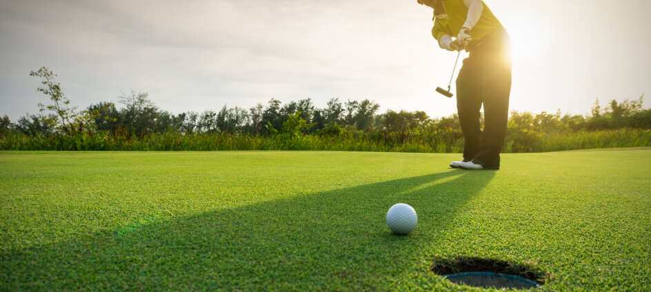 Im Golfclub „Golf Club Paradiso del Garda“ können Sie sich gegenseitig herausfordern.
