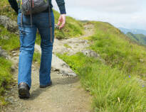Explore over 300 km of designated hiking trails.